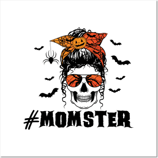 Momster Halloween Posters and Art